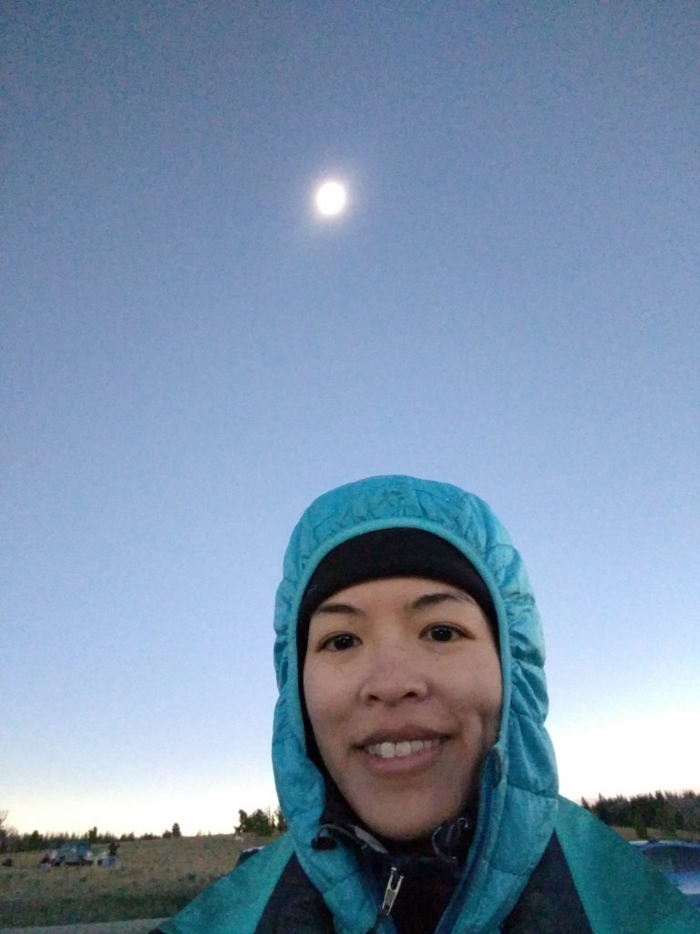 eclipse selfie