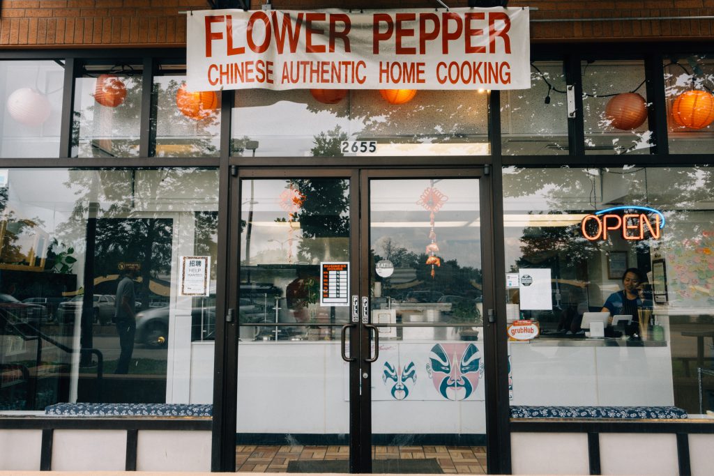 Outside Flower Pepper Restaurant