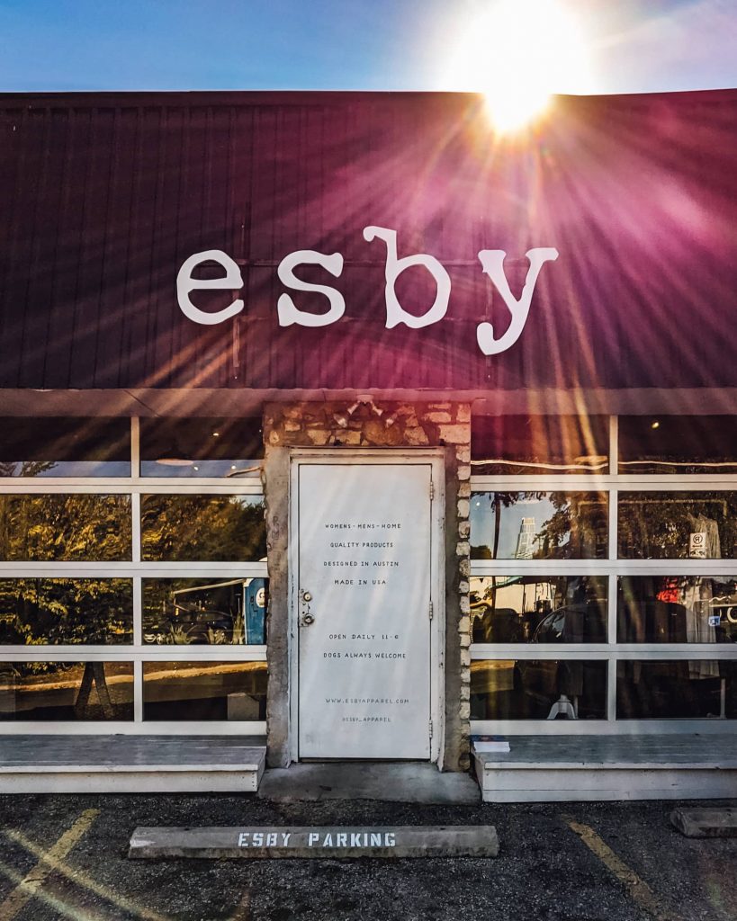 Esby clothing store