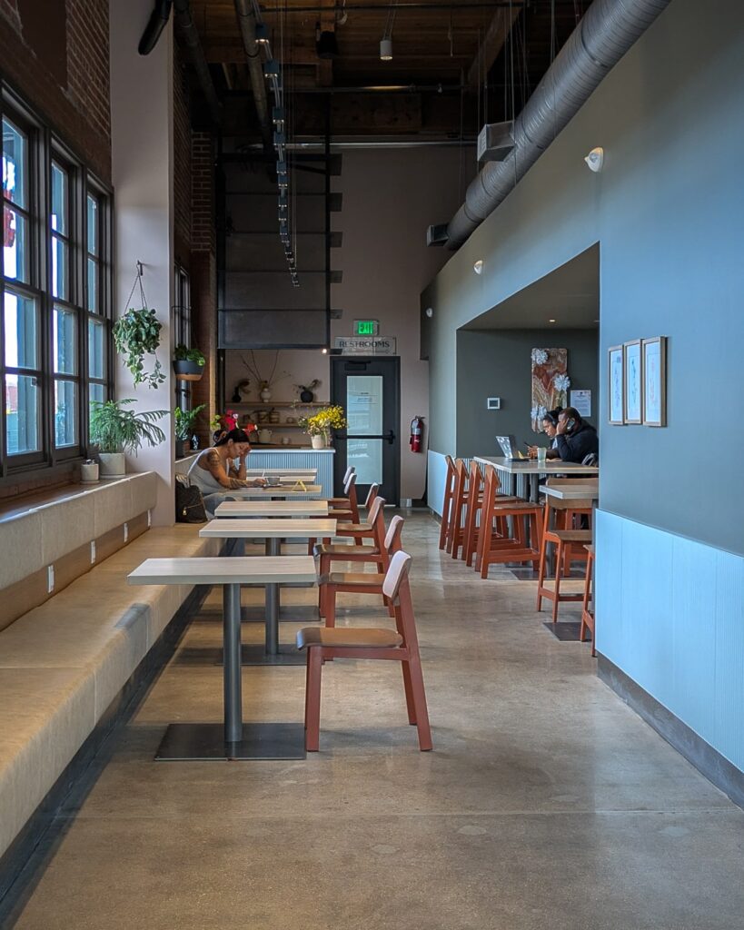 Interior of Elemental Bakery
