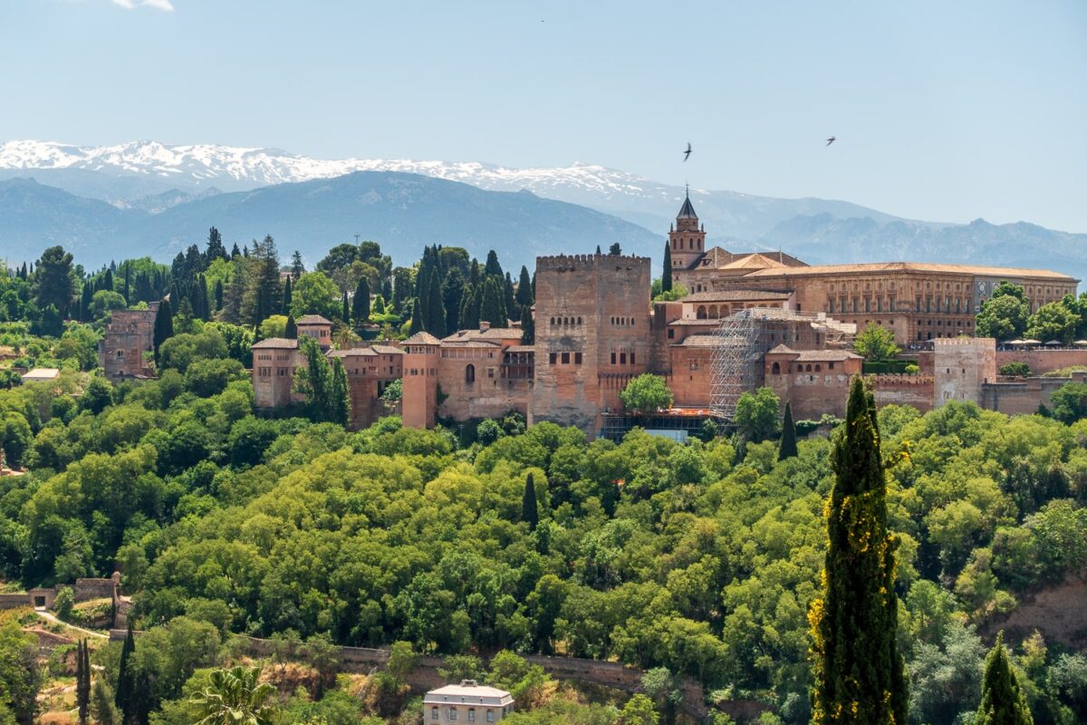 The Alhambra in Granada, Spain
