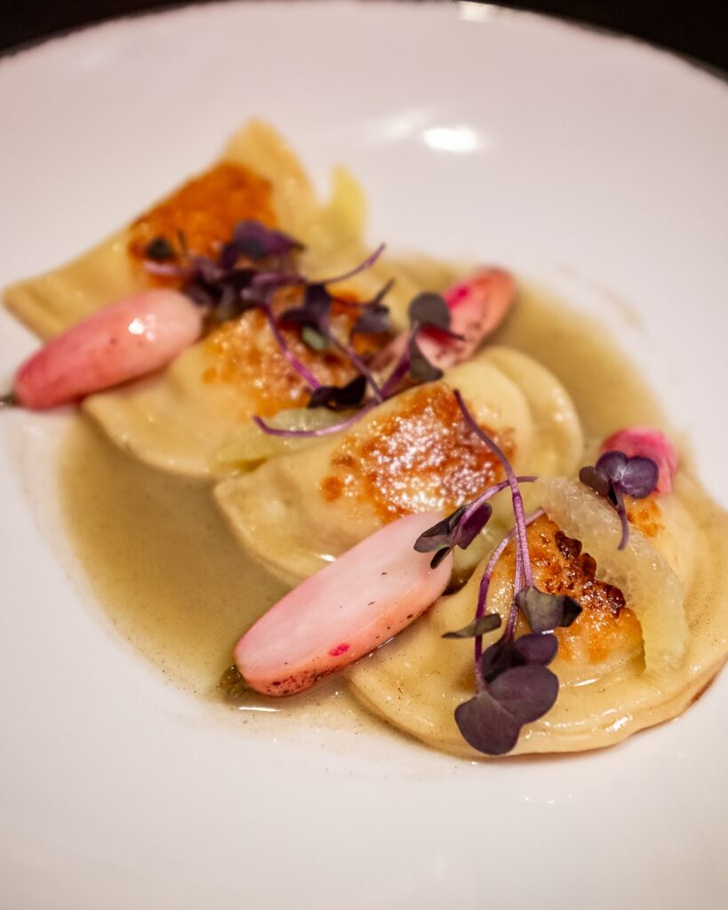 Pierogi dish at BearLeek