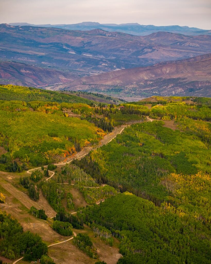Views mid-way through the 4x4 tour