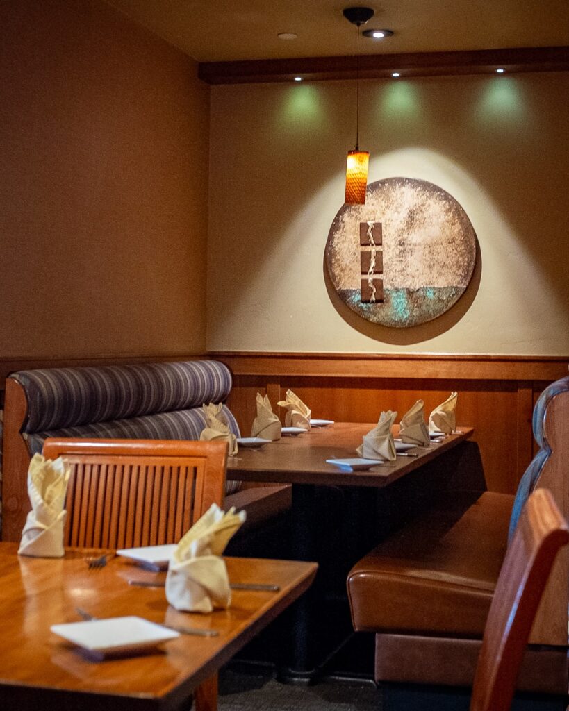 Inside the Golden Eagle Inn