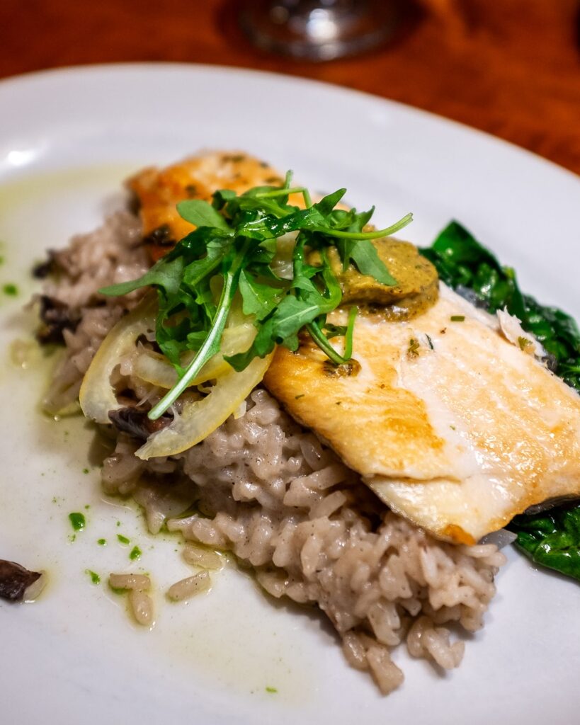 Rocky Mountain rainbow trout at the Golden Eagle Inn