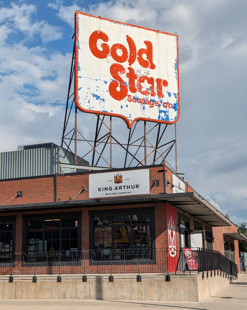 King Arthur pop-up store in RiNo