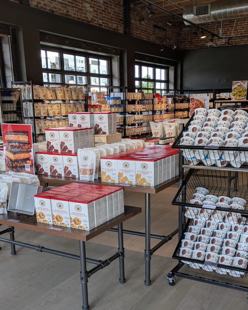 Items for sale at King Arthur pop-up store