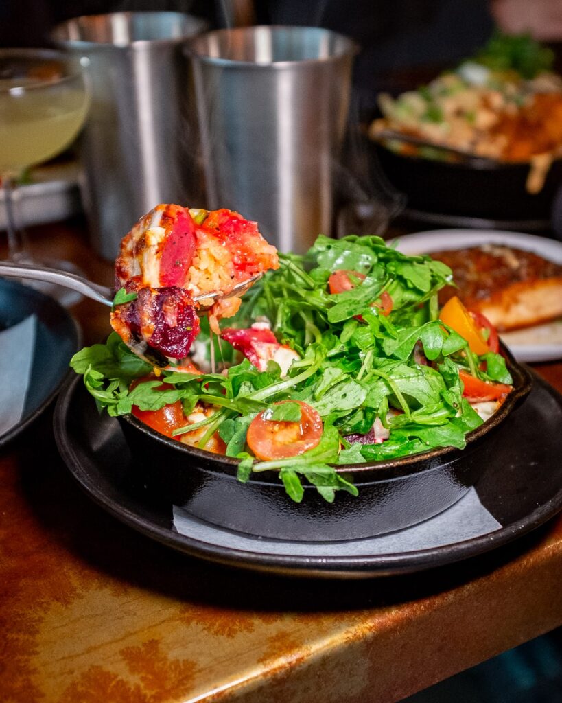 Vegetarian Cazuela at Work & Class: Englewood