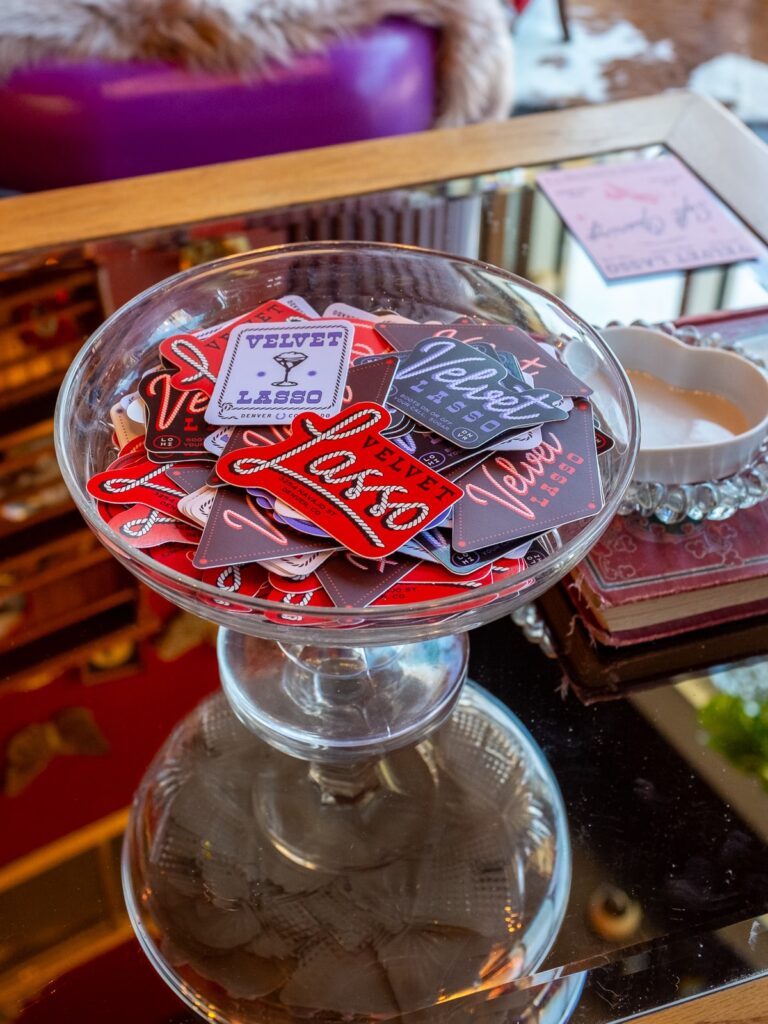 Bowl of Velvet Lasso stickers