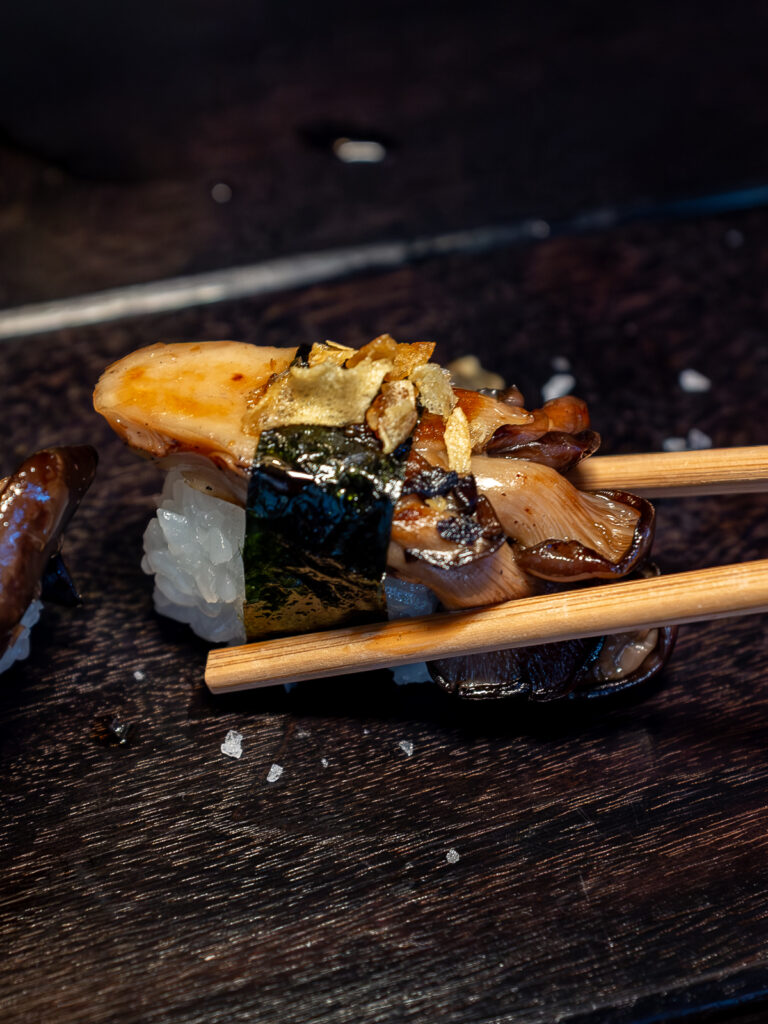 Kinoko nigiri at Uchiko | Photo: Laura/New Denizen