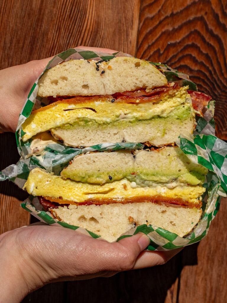 Lenny's Lover BEC from Milly's Bagels | Photo: Laura/New Denizen